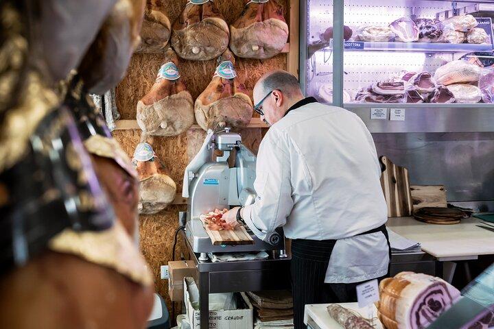 Excursão privada de comida de Parma com 10 degustações de comida local