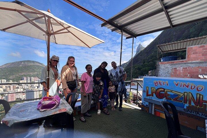 Favela Tour santa Marta + besøg til Mirante Dona Marta + frokost