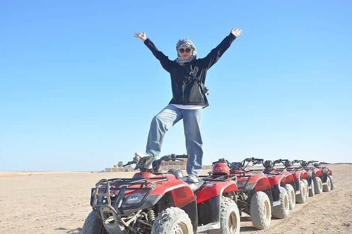 ATV Quad Bike Buggy Car and Dinner Family Safari - Hurghada