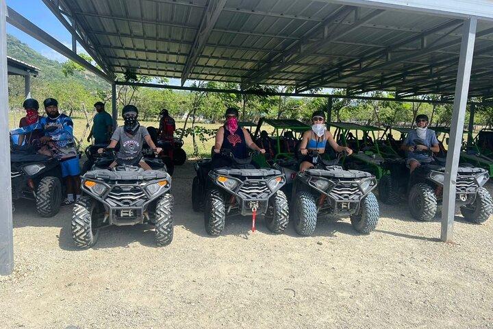 Kombinationsudflugt ATV & Damajagua vandfald