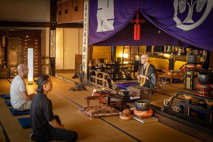 高山善光寺で高山瞑想