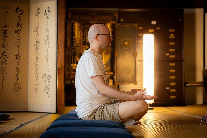 高山善光寺で高山瞑想