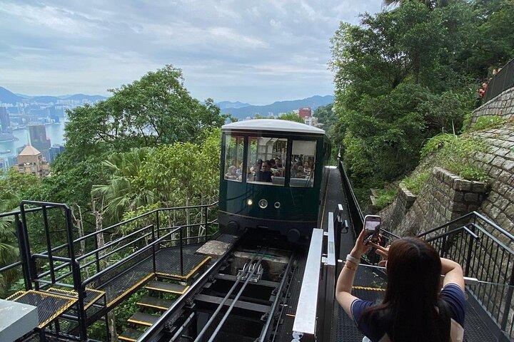 Hong Kong Peak Tram med udflugtsguide/Skip the line/Fastlane