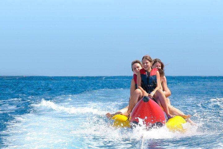 Banana boat a Playa del Palo, capitale di Malaga