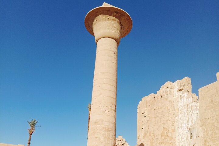 Halvdag Karnak og Luxor-templet