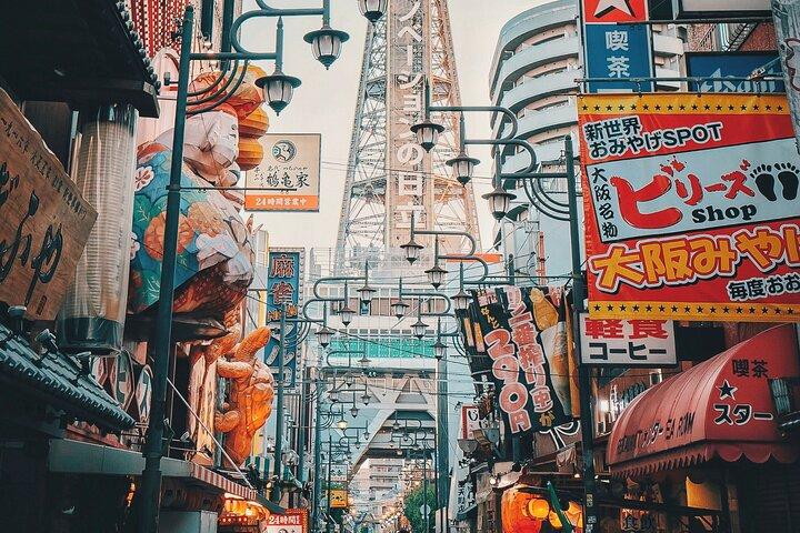 Visite privée d'Osaka avec un Guide local