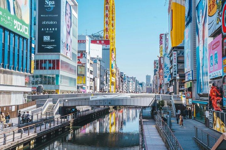 Visite privée d'Osaka avec un Guide local