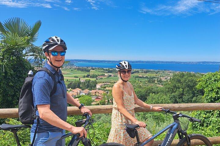 Visite en vélo électrique et dégustation de vins de Bardolino