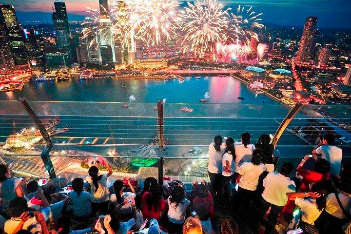 Entrada a la plataforma de observación SkyPark de Marina Bay Sands | Singapur