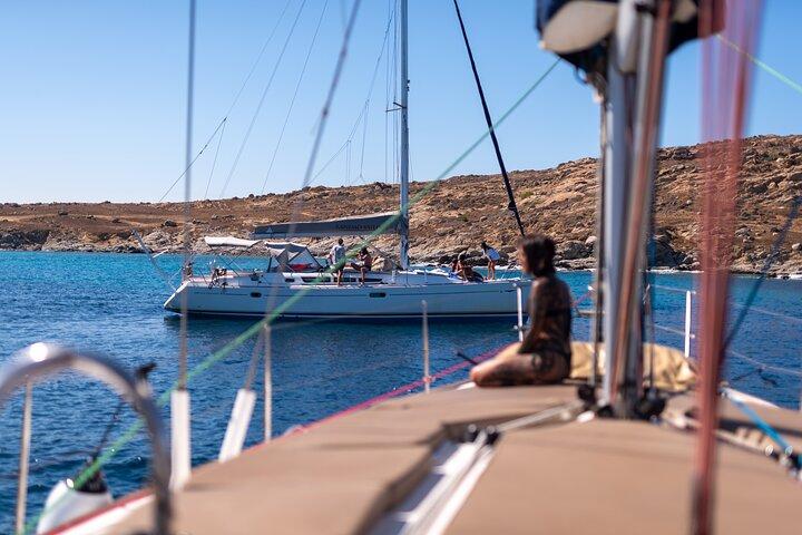 Naxos Semi Privat Seglingstur till Små Kykladerna Mat och Vin