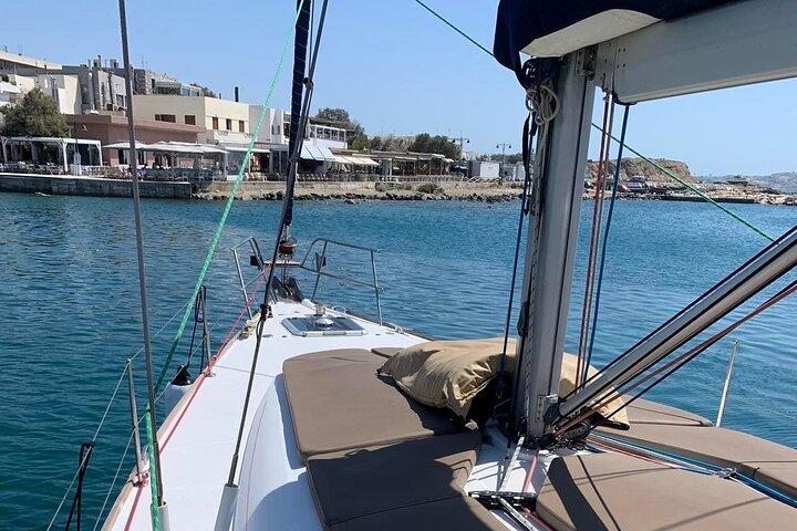 Naxos Semi Privat Seglingstur till Små Kykladerna Mat och Vin