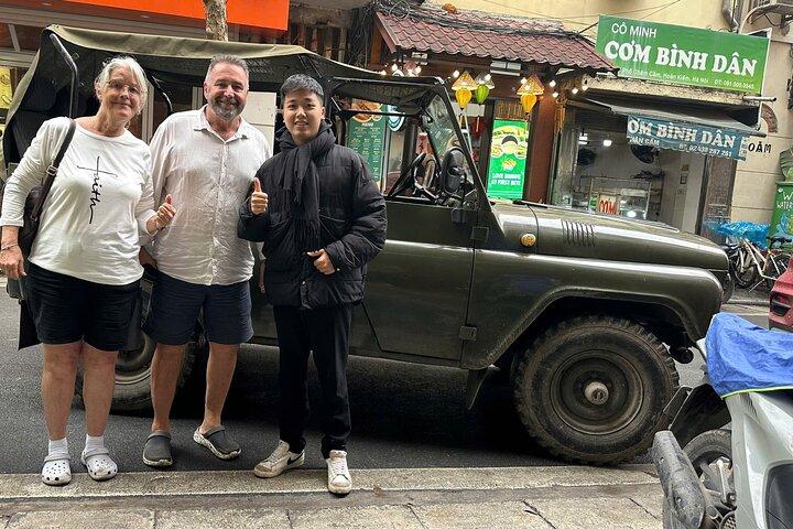 Hanoi Oude Straatjes Jeep Verkenning