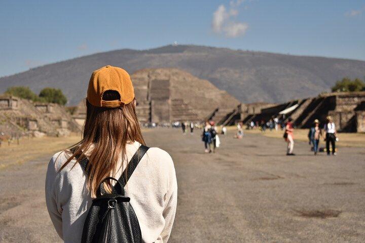 Pirámides de Teotihuacán mañana o tarde sin trampas para turistas