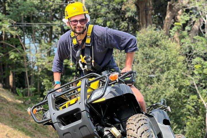 シージップラインとATVアドベンチャーで空を飛ぶプーケットスカイライン