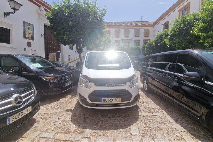 Privat transfer mellem Cádiz og Cascais/Lisboa/Sintra