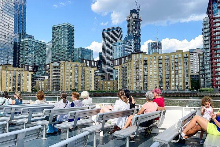 Thames River Sightseeing Cruise de Westminster para Greenwich