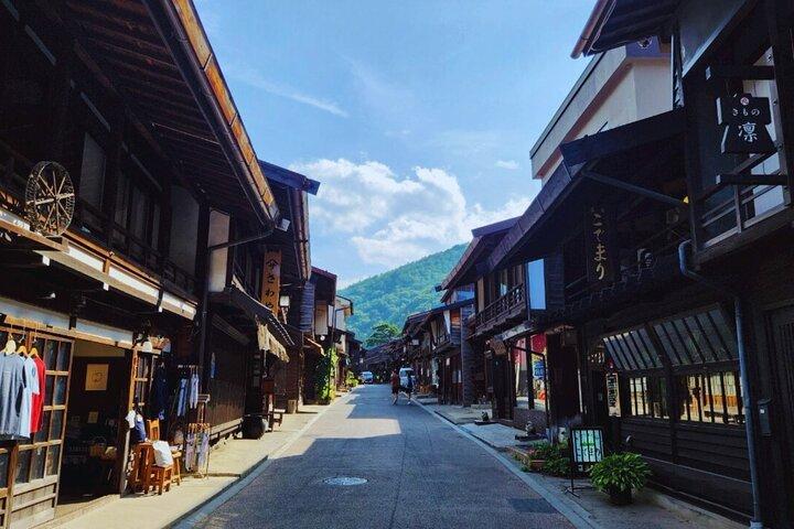 Excursão Privada no Castelo de Matsumoto e na Trilha Nakasendo