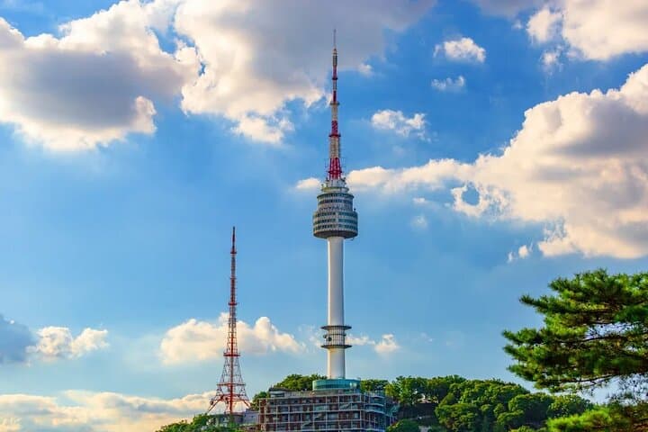 N Seoul Tower + Namsan Cable Car Ticket (Collect in Myeongdong)