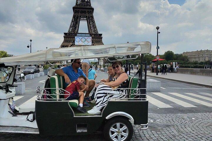 Paris Sightseeing ved Tuk Tuk Golf Cart 2 timer