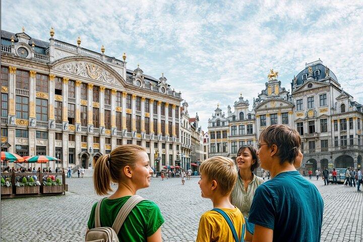 Visite privée d'une journée à Bruxelles avec entrée Atomium et déjeuner
