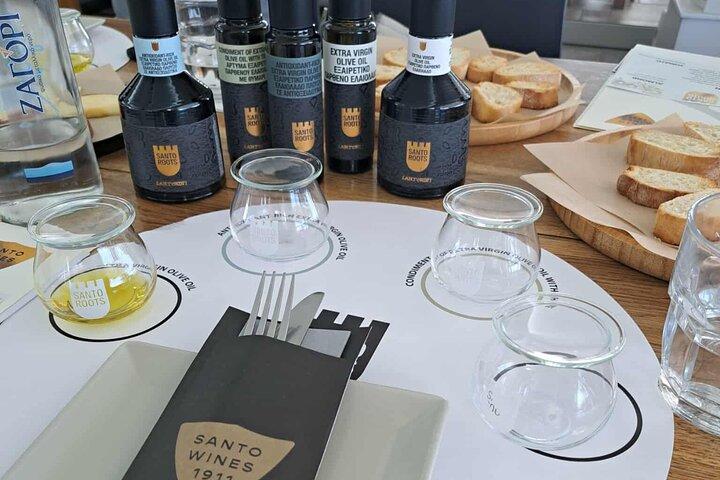 Santorini Wine Tour with Olive Oil Tasting at Santo Wines