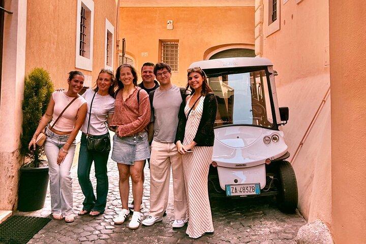 Roma para Foodies : Experiencia de degustación en carrito de golf privado
