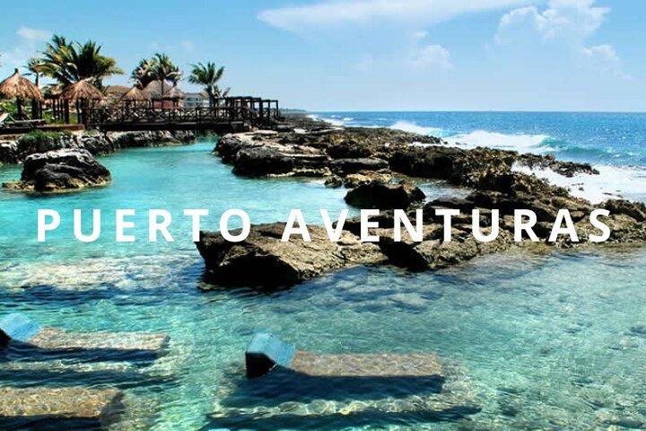Traslado privado redondo aeropuerto de Cancún - Puerto Aventuras - aeropuerto.