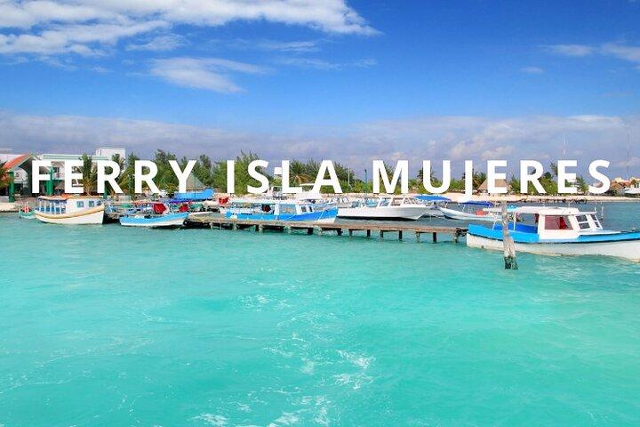 Traslado privado sólo ida Aeropuerto de Cancún - Ferry de Isla Mujeres.
