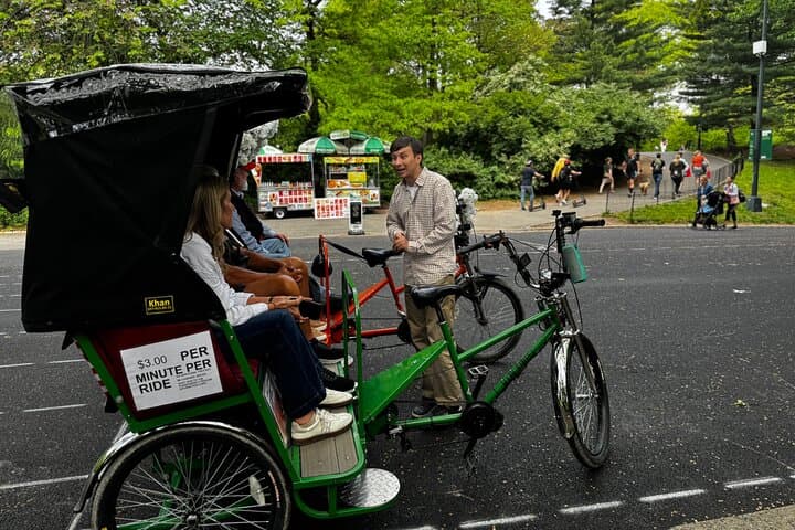 Central Park Pedicab Guided Tours with Theater