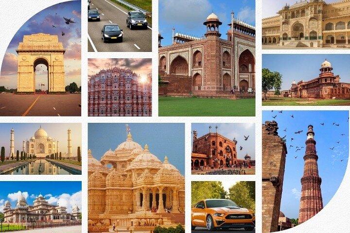 Delhi Agra Jaipur 3-daagse tour met de auto