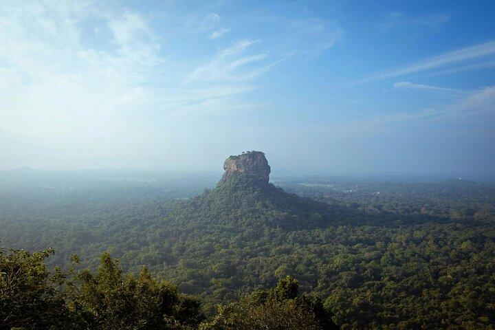 Excursion privée d'une journée à Sigiriya, Cave Temple & National Park Safari