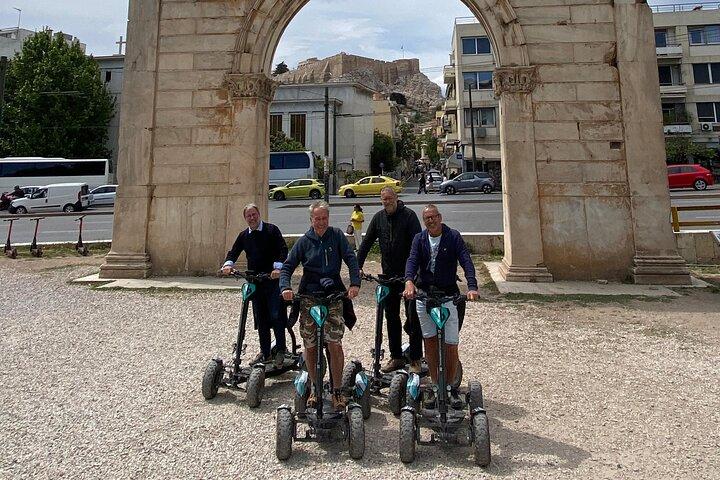 Ancient Athens Electric 4W Scooter Tour