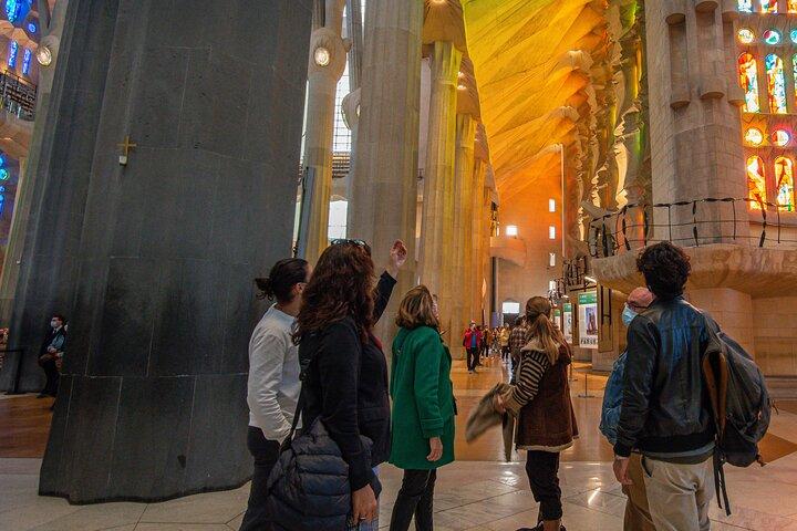 Visite du Parc Guell et de la Sagrada Familia avec billets coupe-file