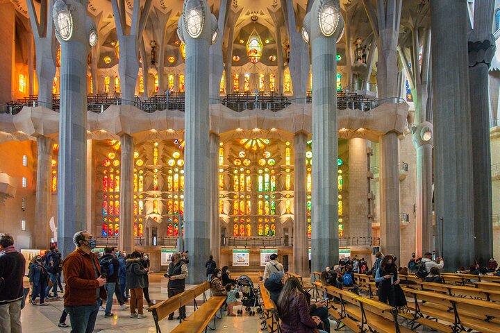 Visite du Parc Guell et de la Sagrada Familia avec billets coupe-file