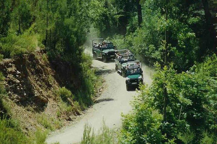 Alanya: Sapadere Canyon Jeep Safari Adrenalin & vattenfall i naturen