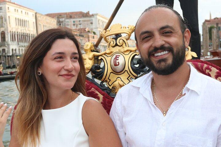Proposta de casamento da V.I.P em Gôndola