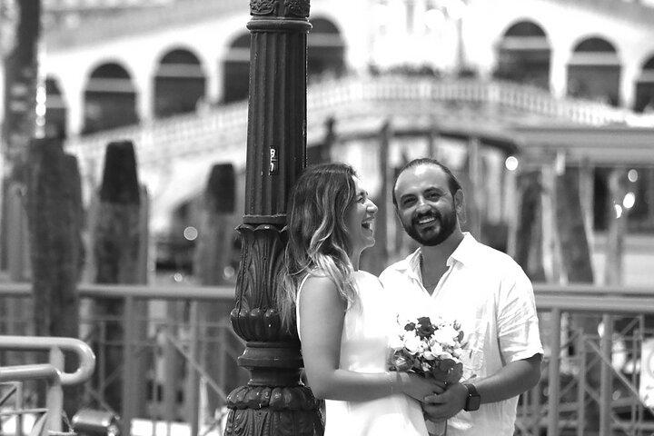 Proposta de casamento da V.I.P em Gôndola