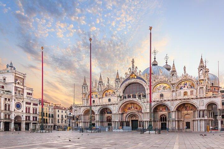Venedig : Markusdom, Dogenpalast und Glasfabrik