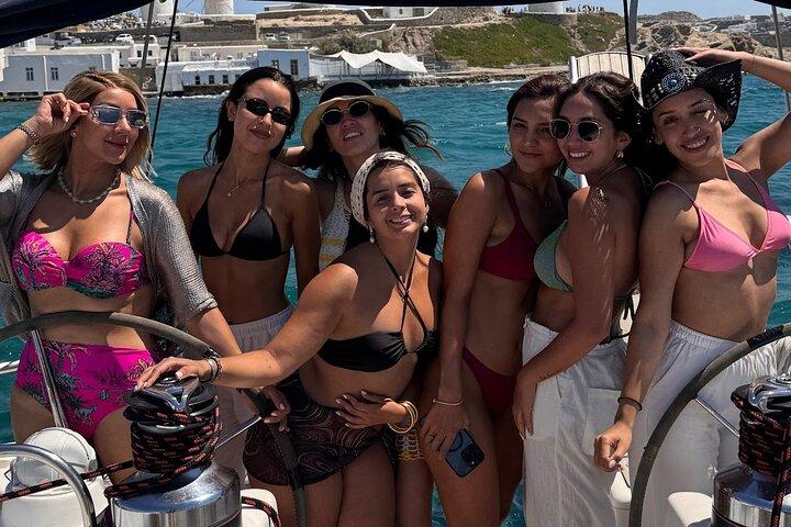 Mykonos Seglingstur till Rhenia obebodda ö + gratis transfer