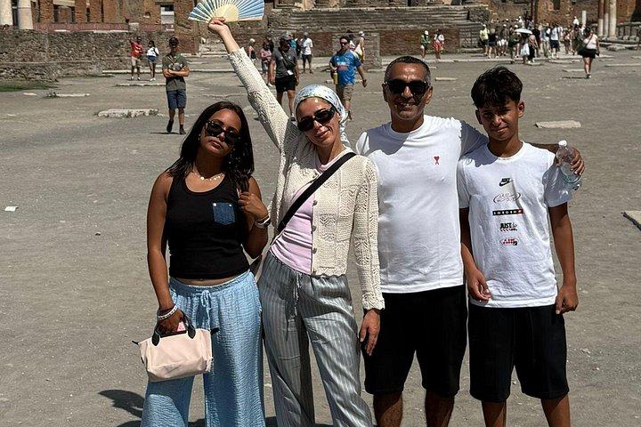 Pompeii, Herculaneum & Wine Tour, with Licensed Guide included