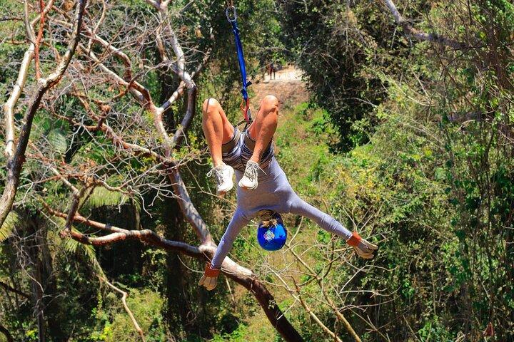 Canopy Tour-Erlebnis in Sayulita, Nuevo Nayarit.