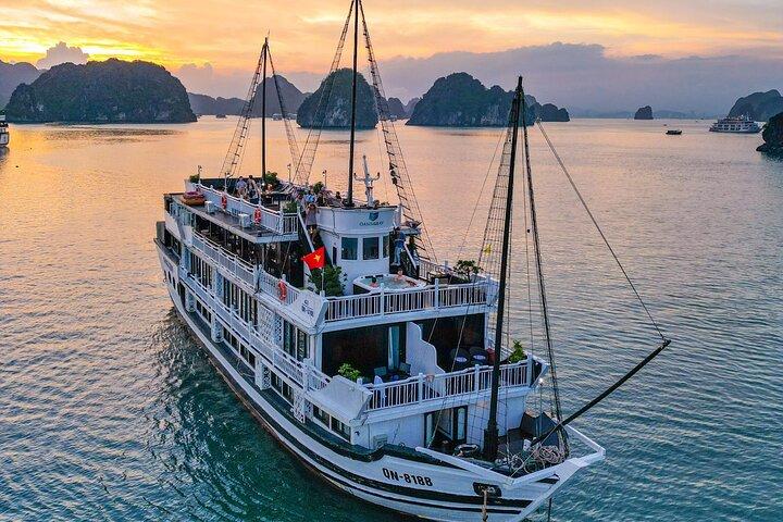Fra Hanoi: Vibrant 2 - Day Oasis Bay Party Cruise i Halong Bay