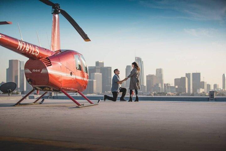Romantische helikoptertour door het centrum van Los Angeles