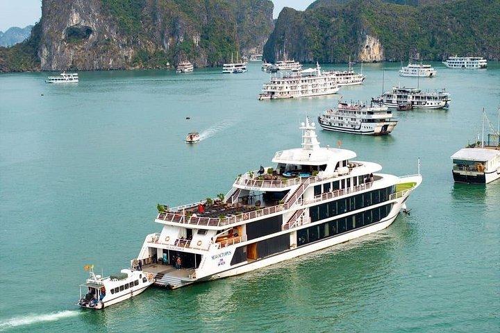ハノイ発高速バス付きシータコクルーズ日帰り旅行