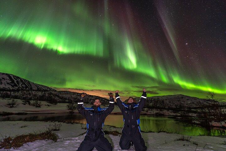 Tromsö Norrsken Minibuss Chase Liten grupptur med bilder