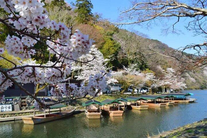 Kyoto Arashiyama, Nara Park og Fushimi Shrine tur