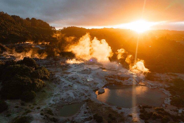 Te Puia : Te Pō Inhemsk kvällsupplevelse Combo