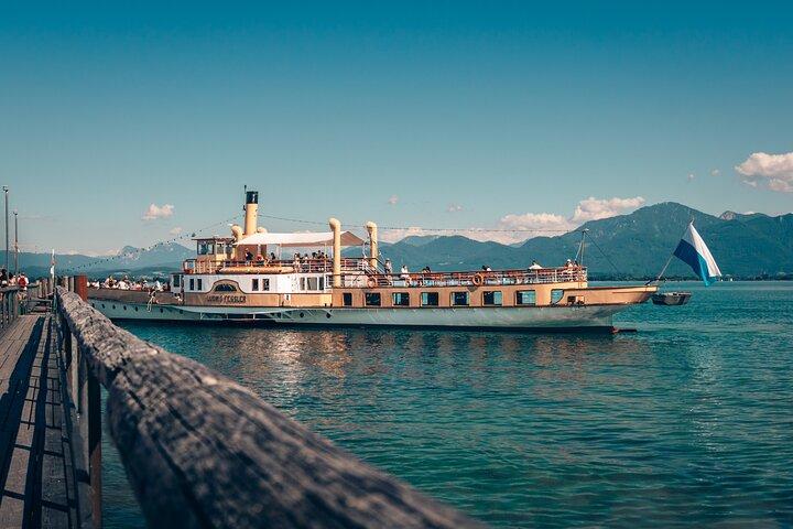 Viagem de trem Herrenchiemsee Palace e Fraueninsel de Munique
