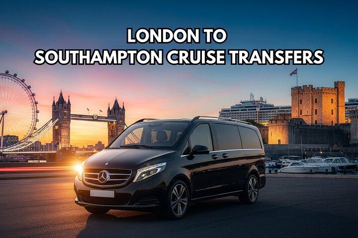 Transfert privé de Londres à Southampton Cruise Port