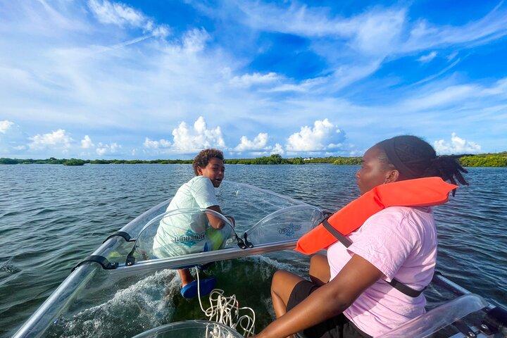 Sip & Sea Mangrove Glass Boat Tour Grand Turk Island